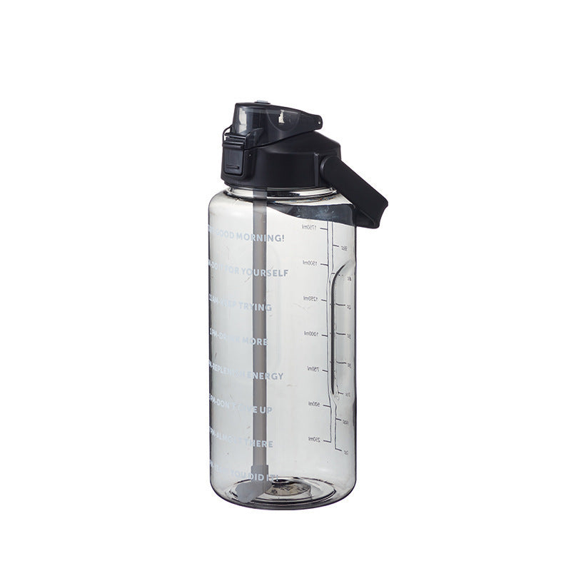 Sports Cup with Straw Scale