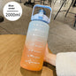 Sports Cup with Straw Scale