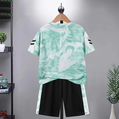 Children's camouflage training clothes