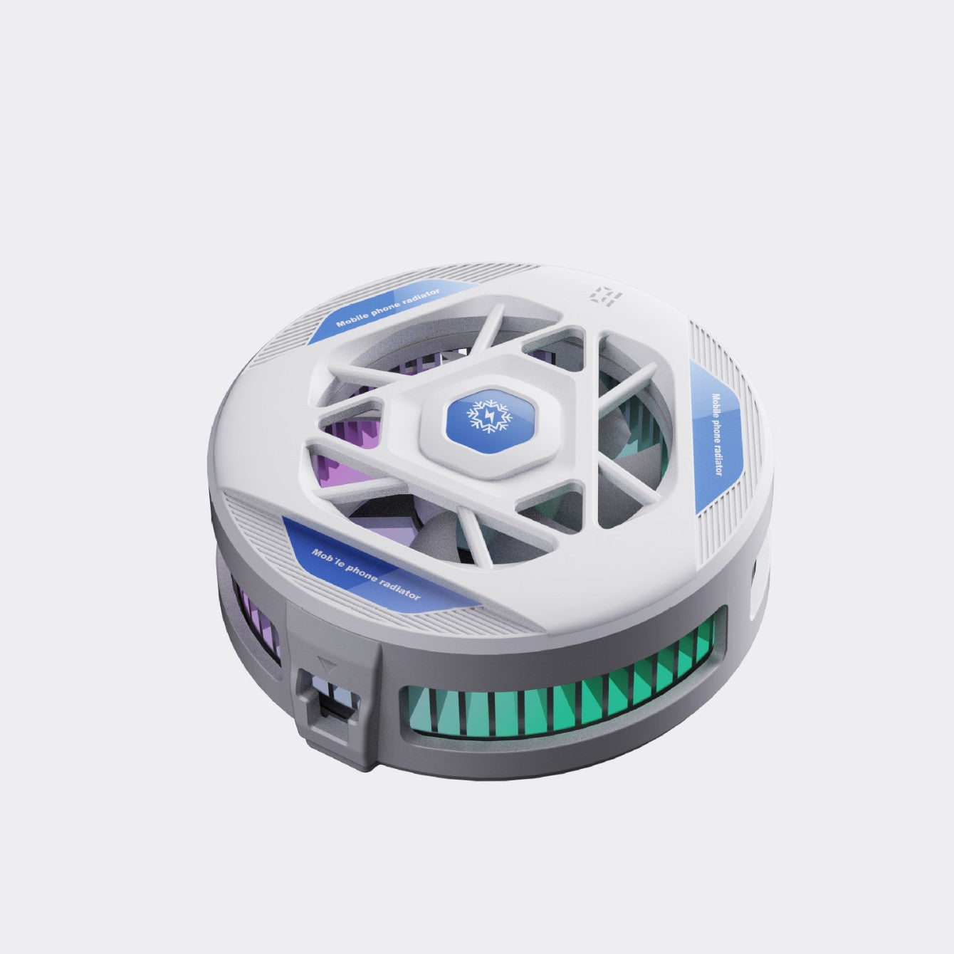 Magnetic Phone Cooler with Digital Display