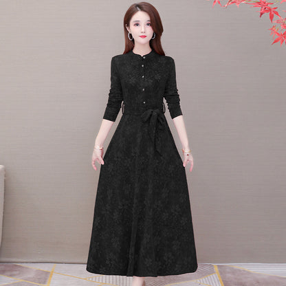 Long-sleeved dress