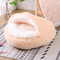 Winter two-in-one super semi-enclosed pet bed