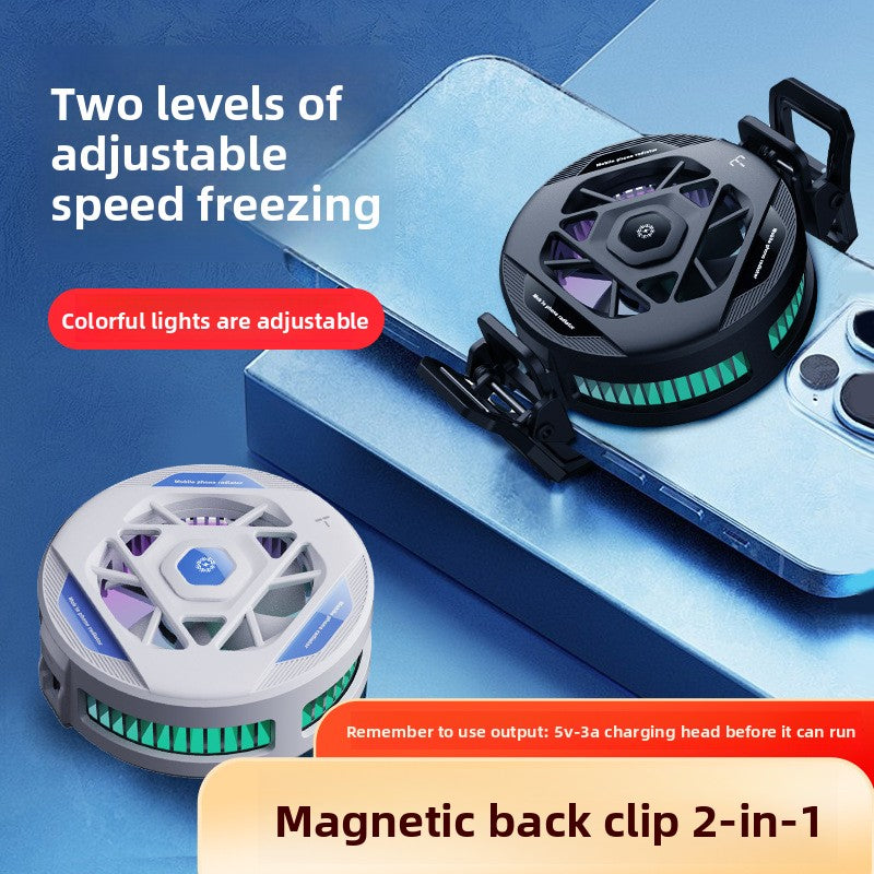 Magnetic Phone Cooler with Digital Display