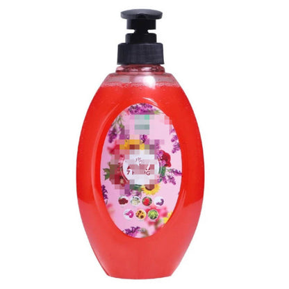 Floral-scented body wash