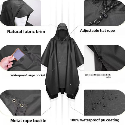 Cape raincoat, adult outdoor