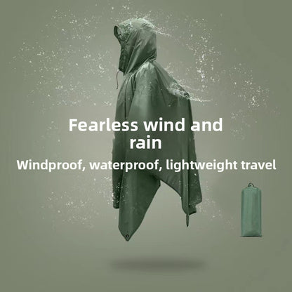 Cape raincoat, adult outdoor