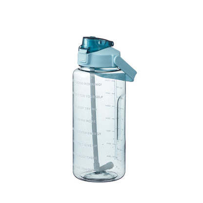 Sports Cup with Straw Scale