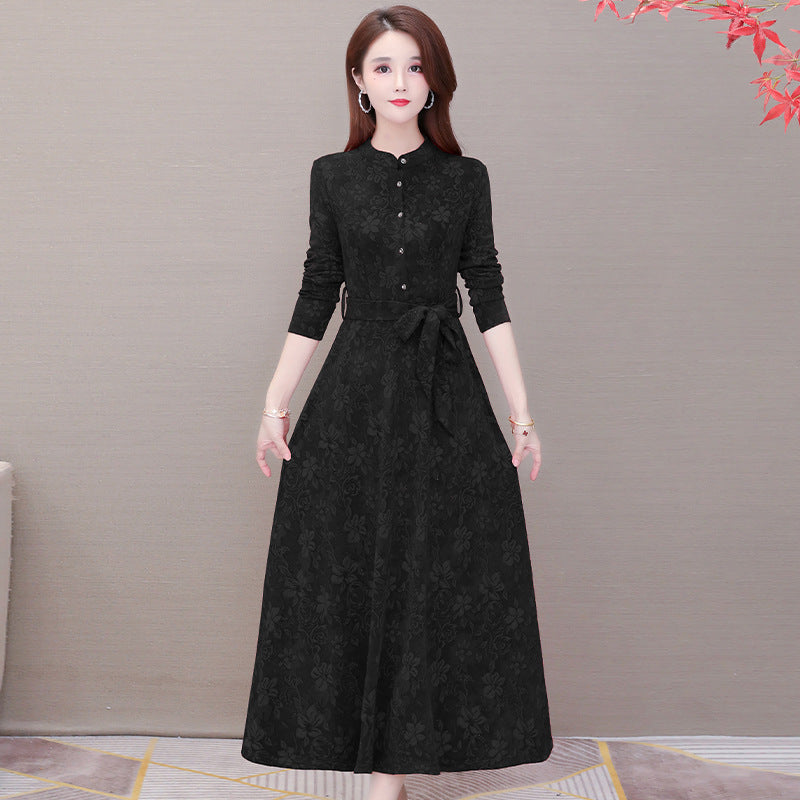 Long-sleeved dress