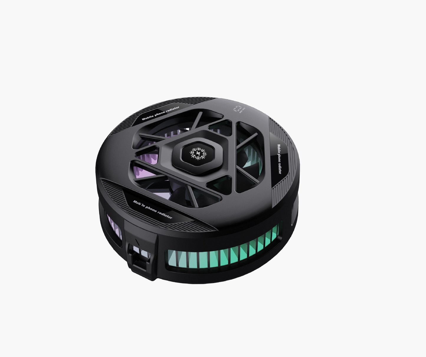Magnetic Phone Cooler with Digital Display