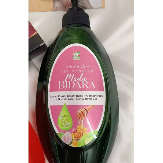 Floral-scented body wash