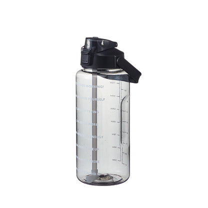 Sports Cup with Straw Scale