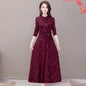 Long-sleeved dress