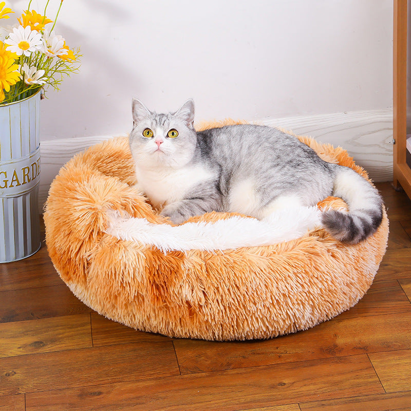 Winter two-in-one super semi-enclosed pet bed
